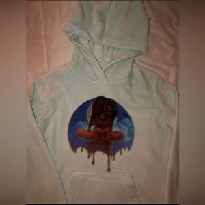 Roblox sublimated polyester sweatshirt girls sz M (7-8)
